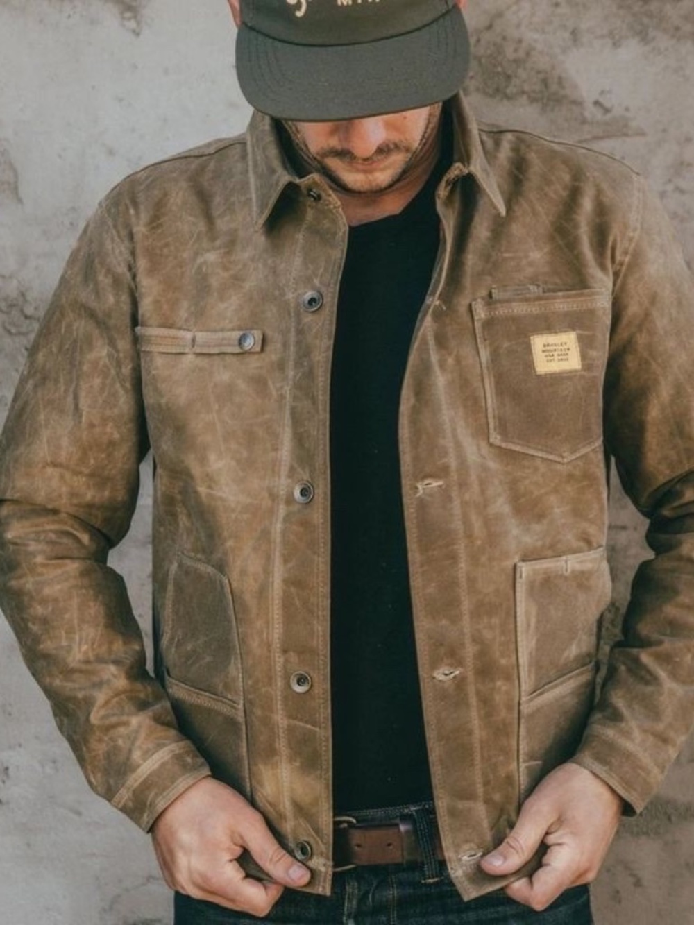 Cabin Jacket – Brush Brown / Bradley Mountain / Made in USA / New Old Stock